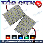 Topcity Car LED Interior Panel Lights 36SMD 3528 7LM Cold white - Car LED Interior Panel Lights